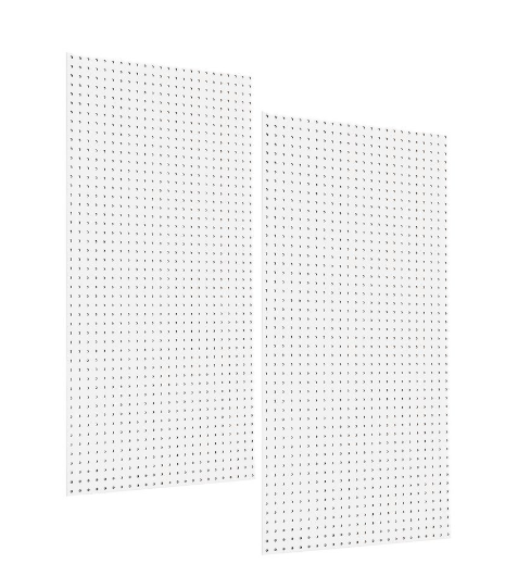 Panneaux perforés en plastique