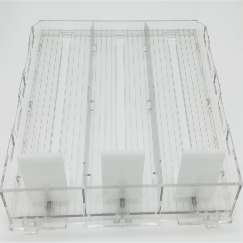 Plateau poussoir en plastique à 3 largeurs
